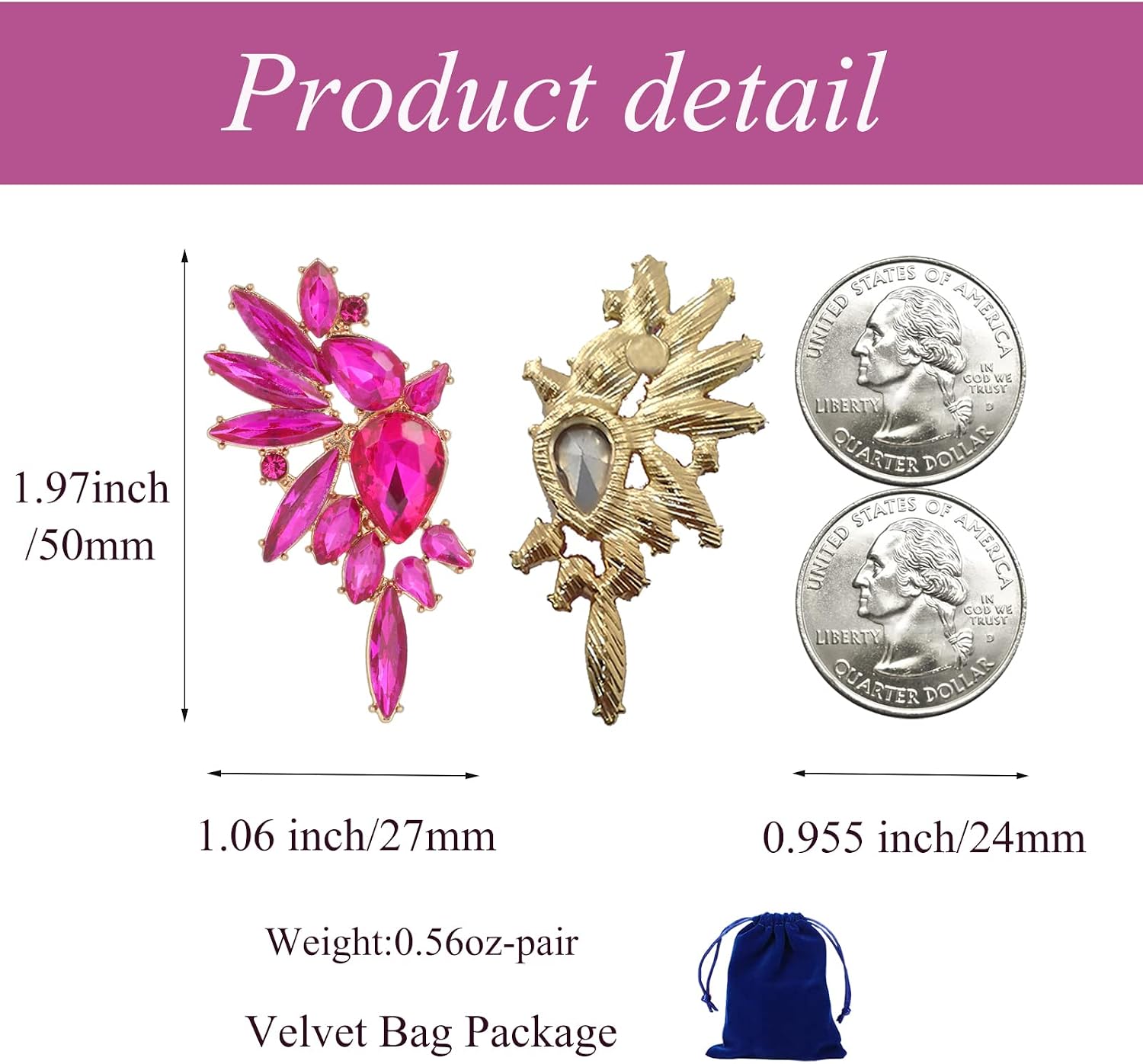 Vintage Rhinestone Statement Earrings for Women Fashion Bling Colorful Crystal Cluster Drop Dangle Earrings