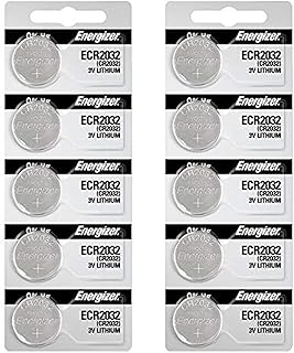 Energizer 2032 Battery CR2032 Lithium 3v (1 Pack of 10)