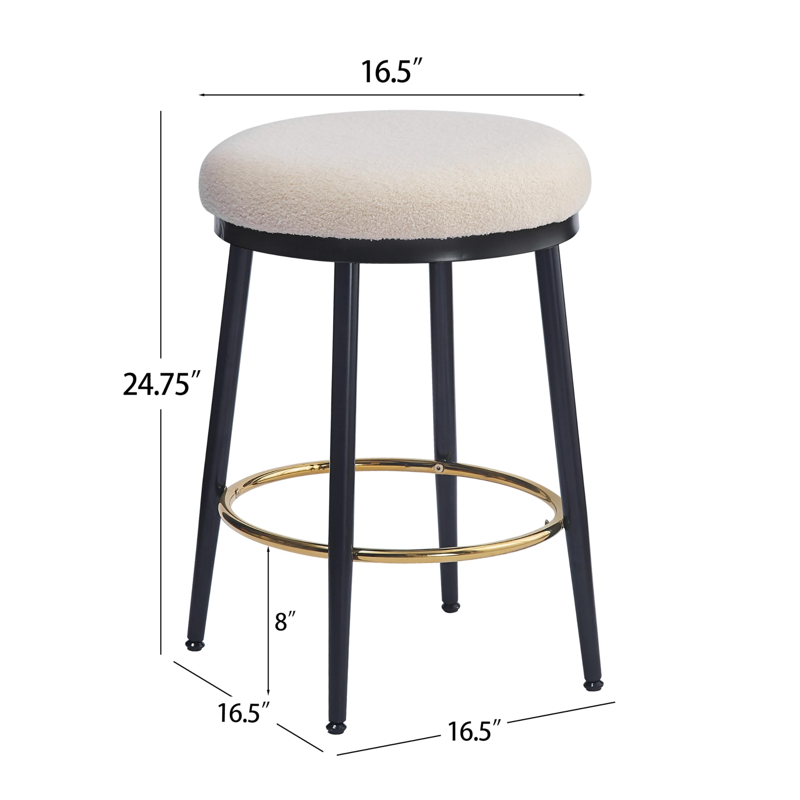 Amazon.com - Christopher Knight Home Set of 2 24.75'' Modern Iron