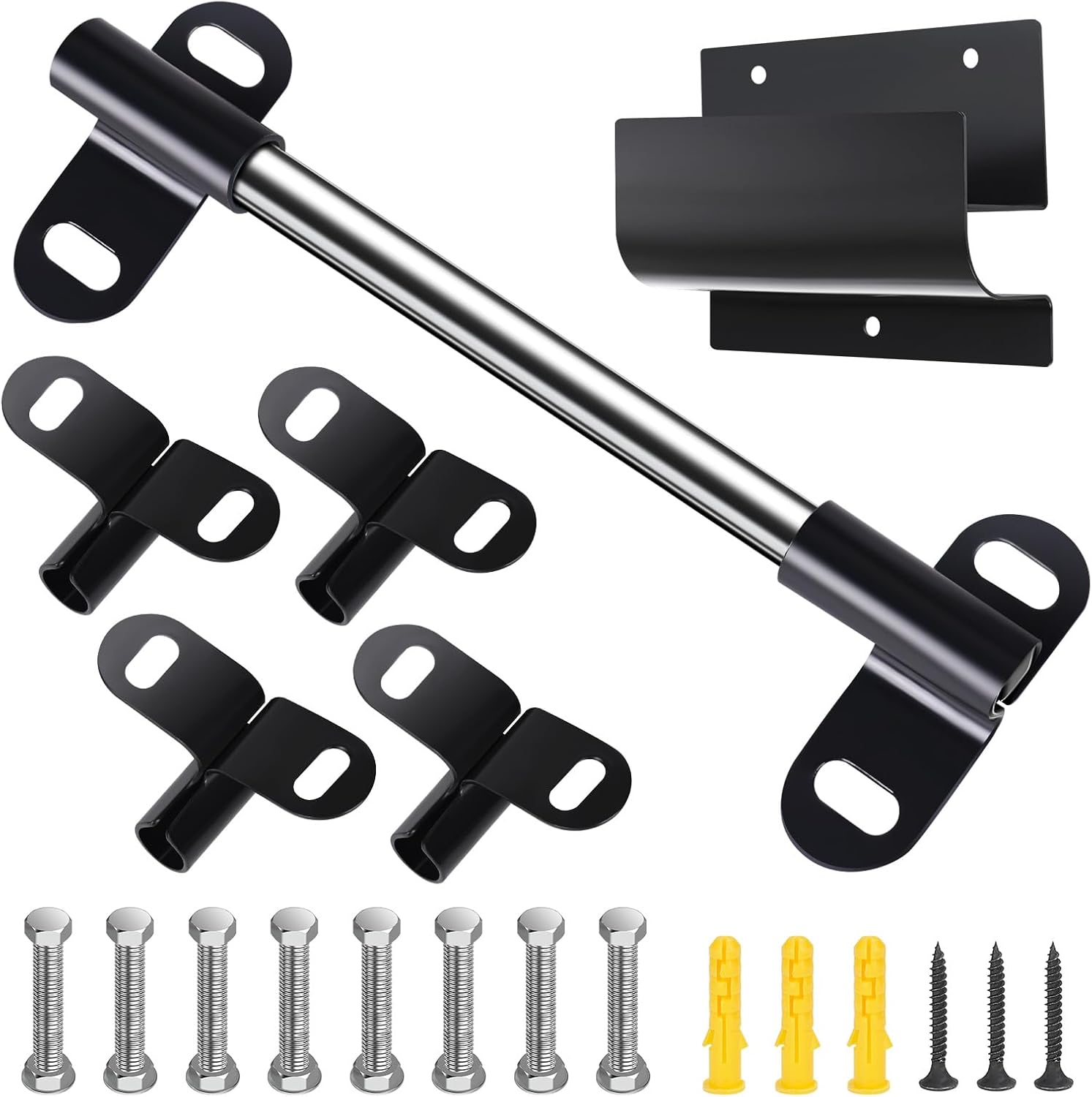 EMTFTOI Wheelbarrow Axle Bracket Kit and Wheelbarrow