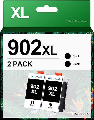 902XL - Cartuchos de tinta de repuesto para HP 902XL 902XL 902 XL, compatibles con impresoras OfficeJet Pro 6978 6960 6968 6958 6950 6970 6962 6975