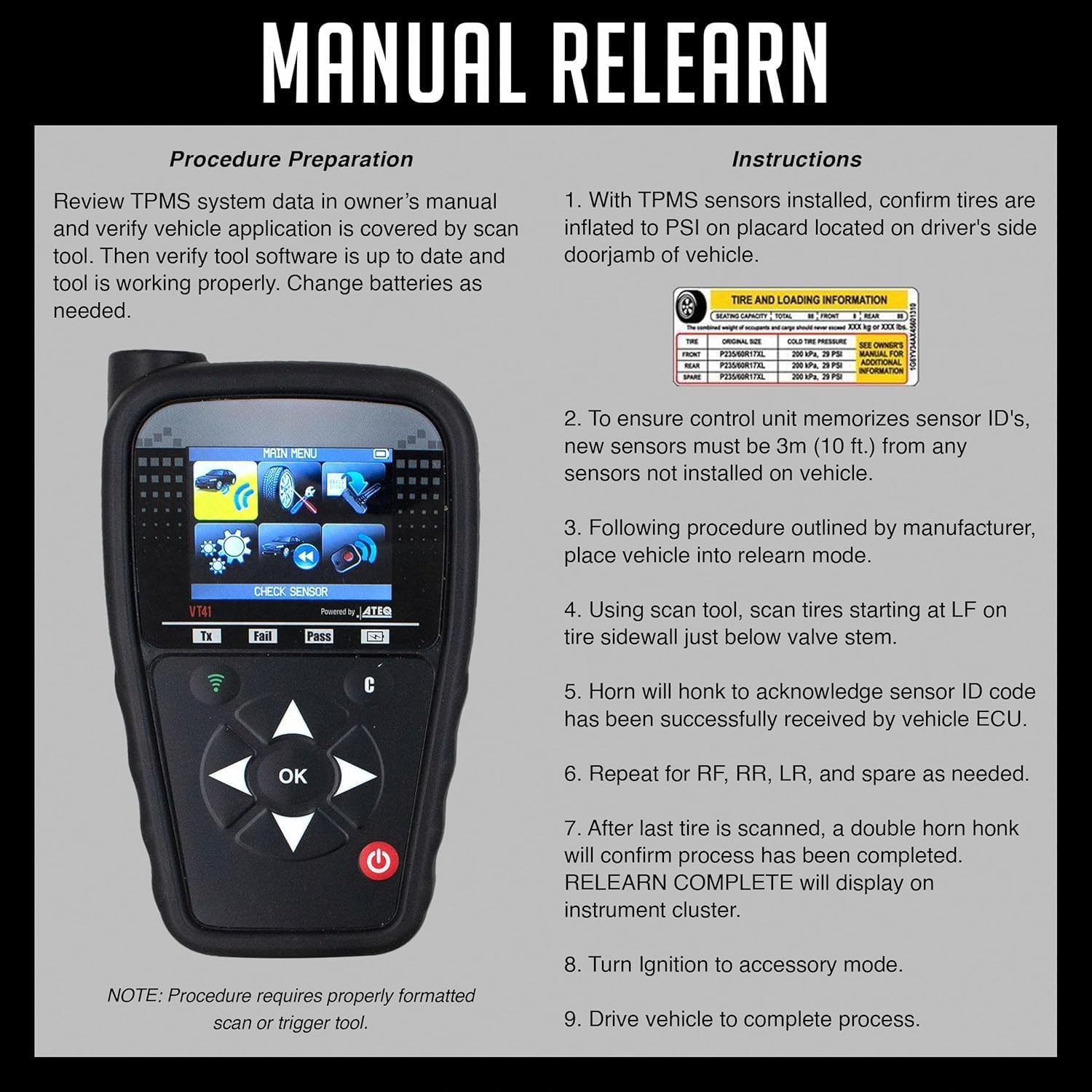 PDQ TPMS 315 MHZ Tire Pressure Sensor 4 Pack Rubber StemFor Ford Lincoln Mercury Direct Replacement for OE Part # F2GZ-1A189-A ｜ GL3T-1A180-GA ｜ HC3Z-1A189-B ｜ TPMS-39