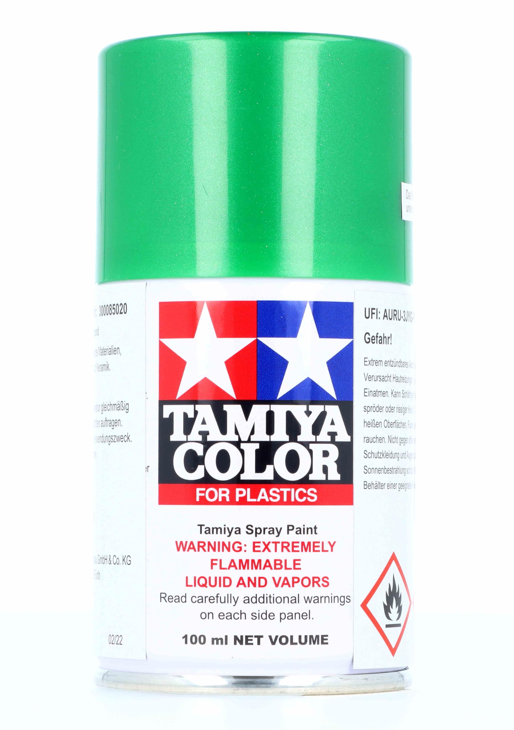 Amazon.com: Tamiya 85020 Spray Lacquer TS-20 Metal Green - 100ml