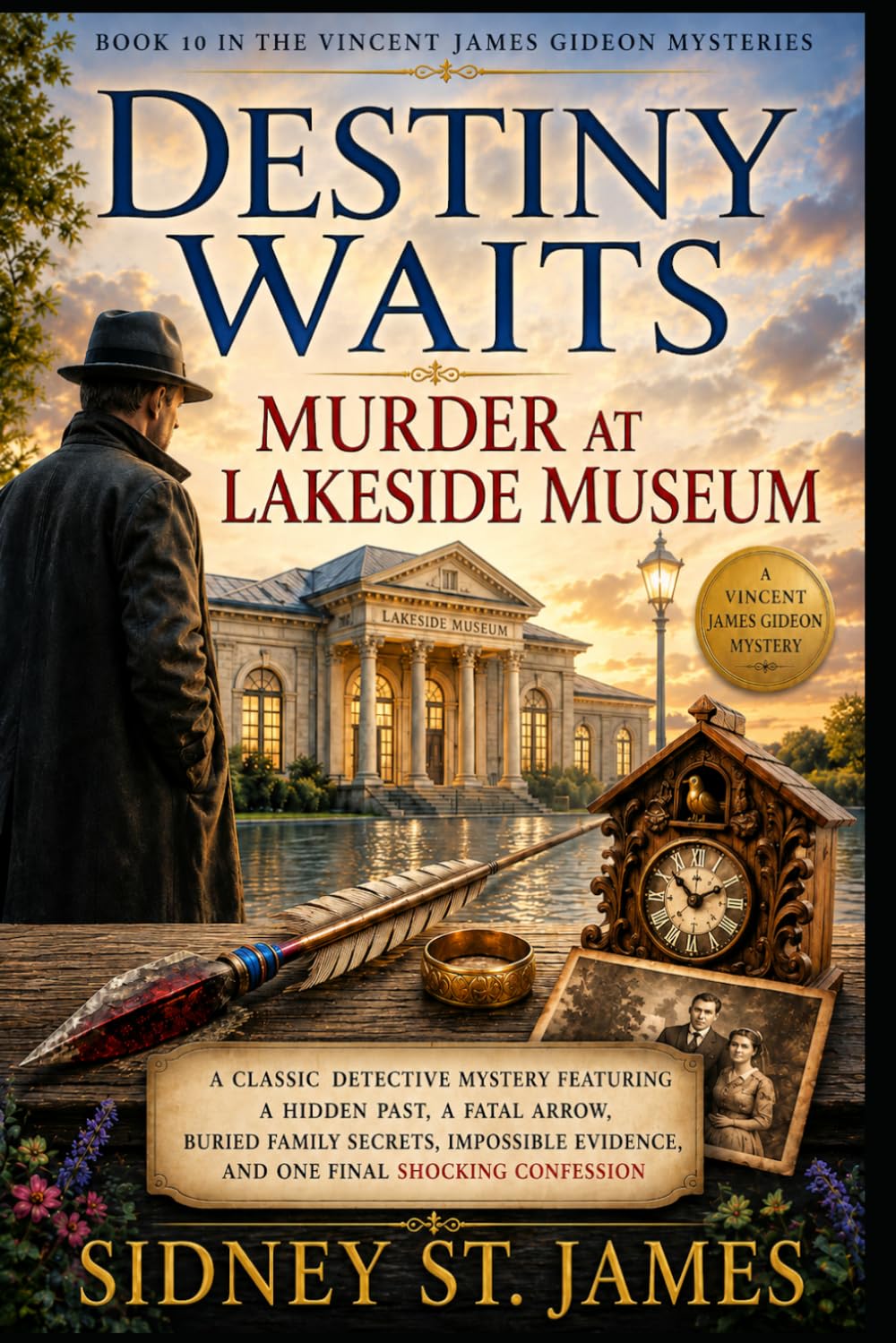 Destiny Waits - Murder at Lakeside Museum: A Classic Detective Mystery Featuring a Hidden Past, a Fatal Arrow, Buried Family Secrets, Impossible Evidence, and One Final Shocking Confession