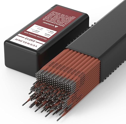 Miniatura 13 de YESWELDER E7018 3/32'' 10LB Electrodos de Varilla de Soldadura de Bajo Hidrógeno de Acero al Carbono