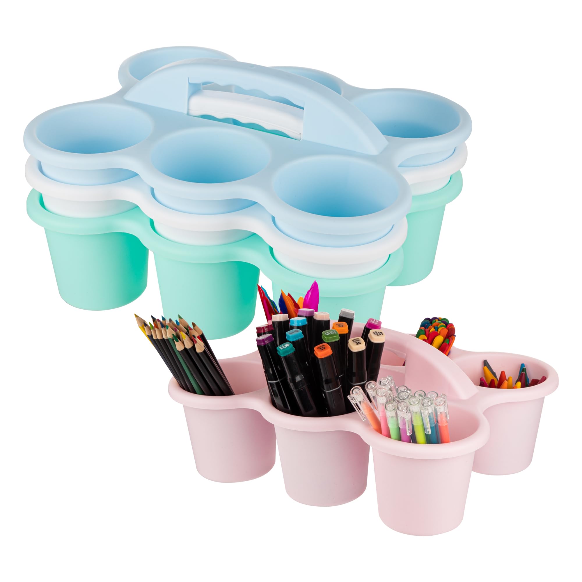 Scrapblooms 6-Compartment 4-Pack