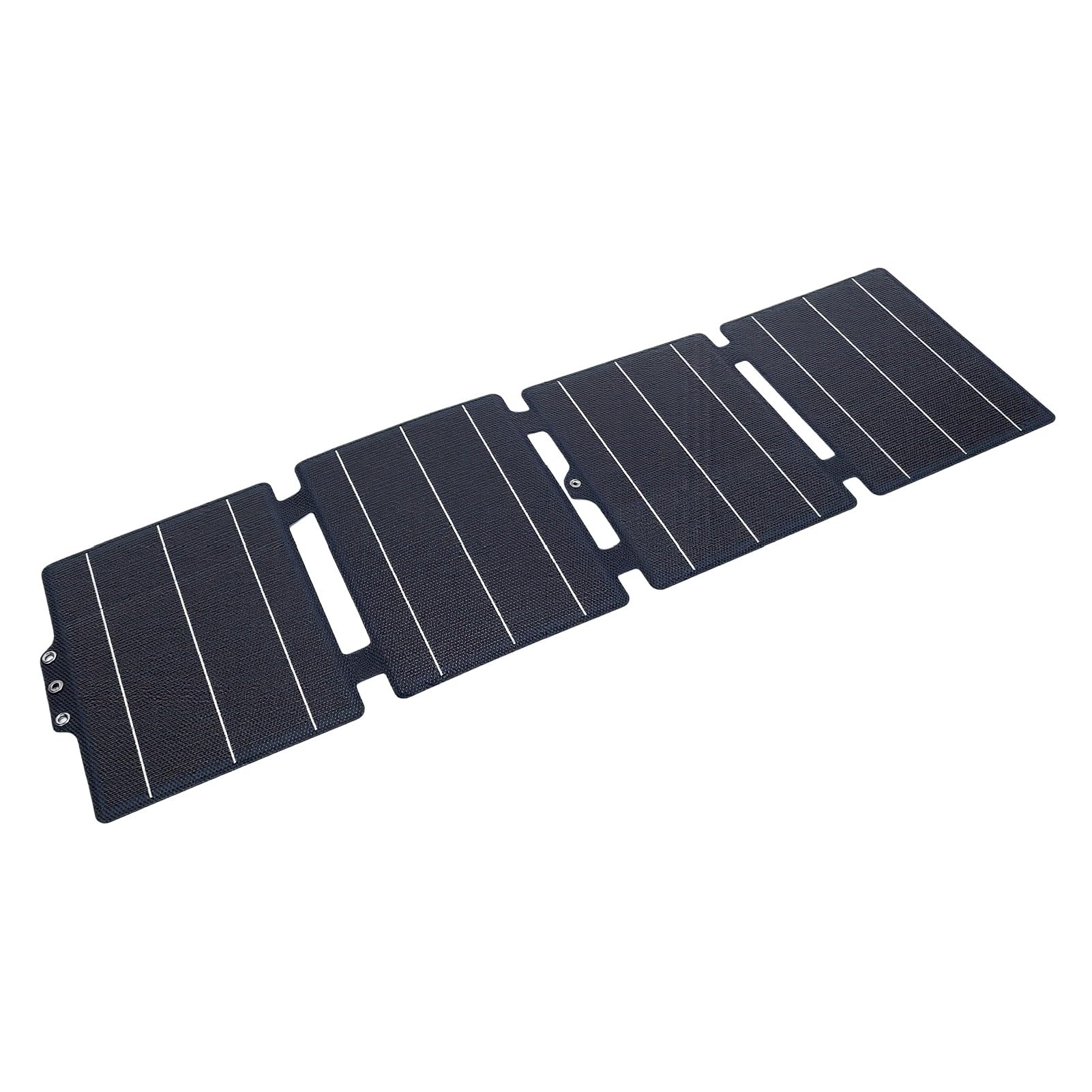 Panel Solar Plegable 25W Cargador con Salida USB Type-C, DC Output