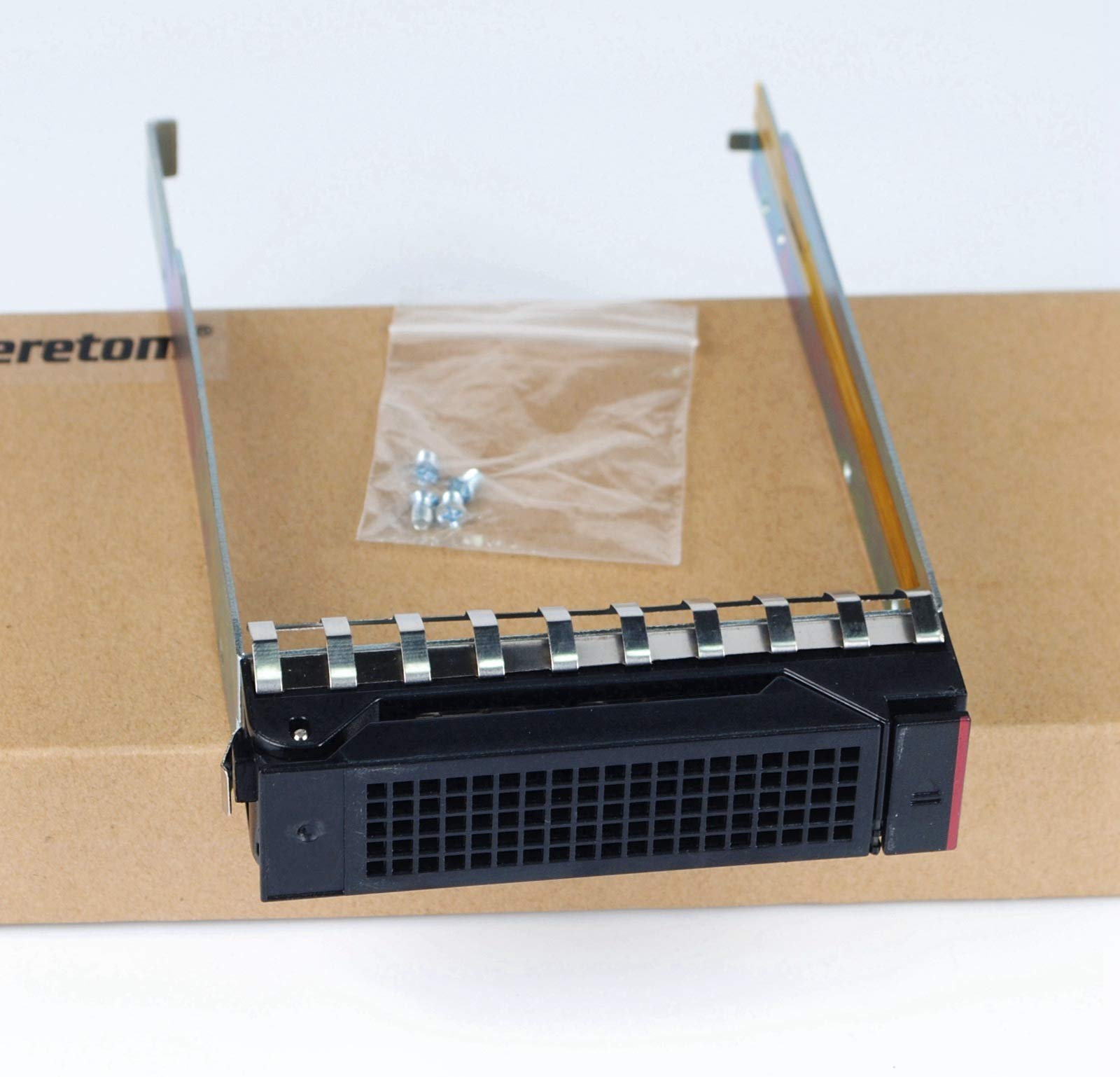 3,5 Pouces SAS/SATA Disque Dur Plateau Support 03T8898 03T8897 SM10A43752 Hard Drive Tray Caddy Compatible pour Lenovo Thinkserver RD650 RD550 RD450 RD350 TD550 TD450 TD350