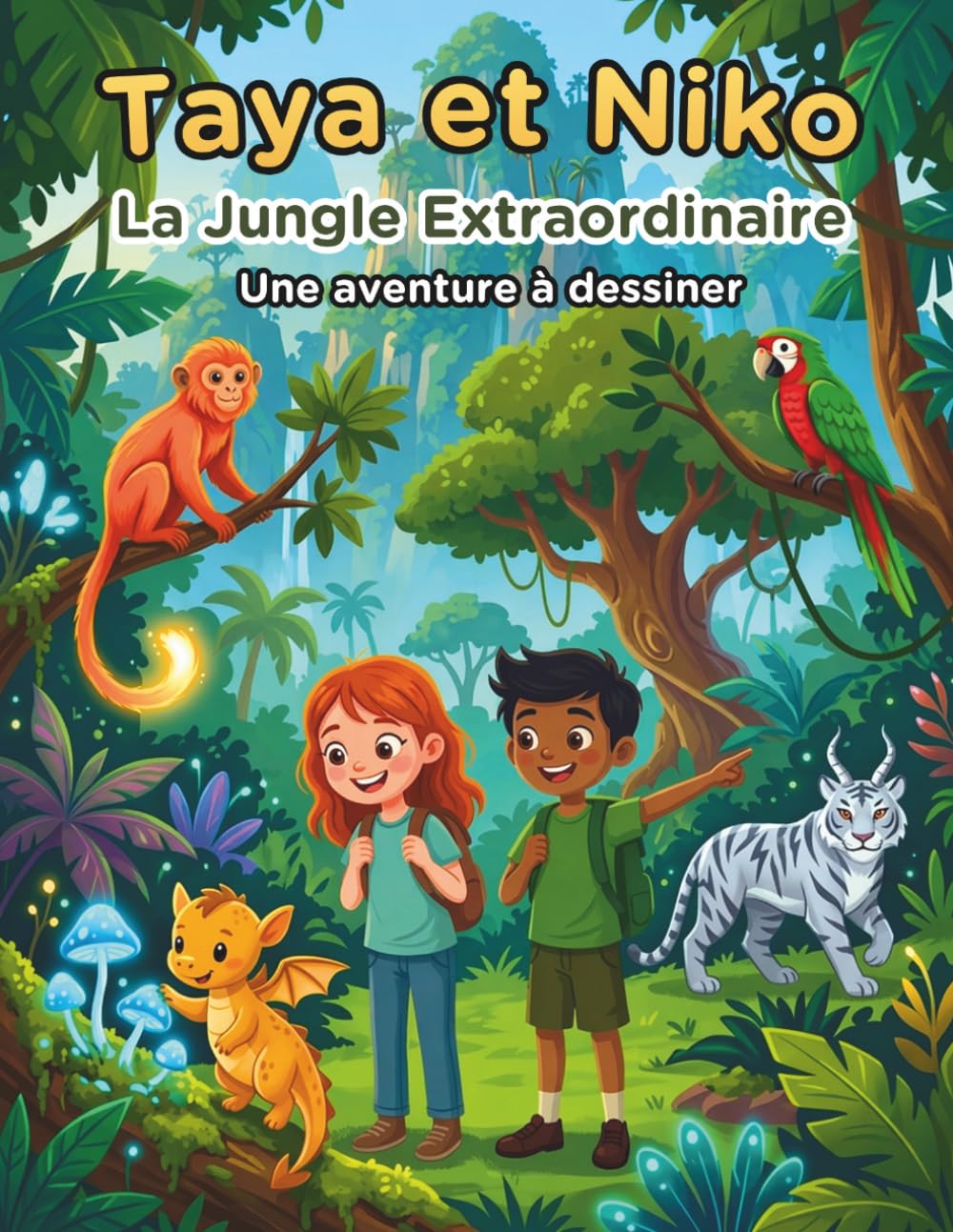 Taya et Niko : La Jungle Extraordinaire: Une aventure à dessiner