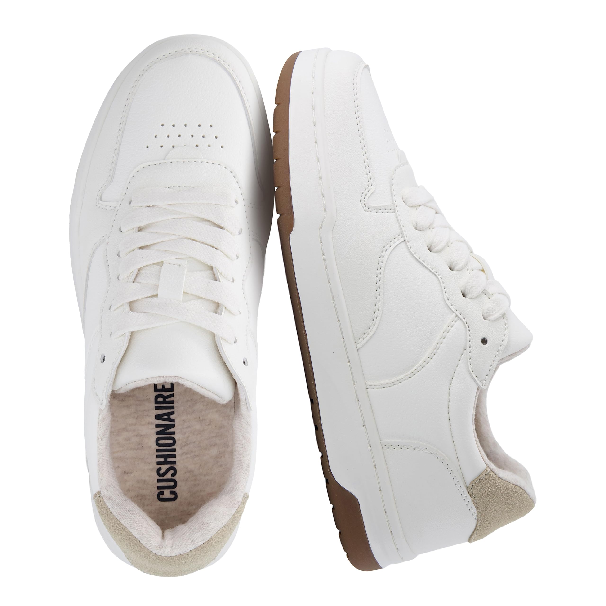 CUSHIONAIRE Serve Casual Walking Sneakers for Women