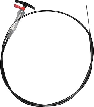 Go Power TC72 Flexible Cable Replacement for Waste Valve Kits - 72",Black