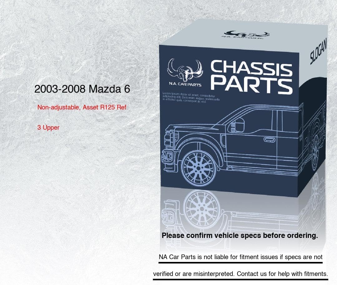 Rear Right Side Upper Control Arm for 2003-2008 Mazda 6 | Premium Chassis Replacement Parts