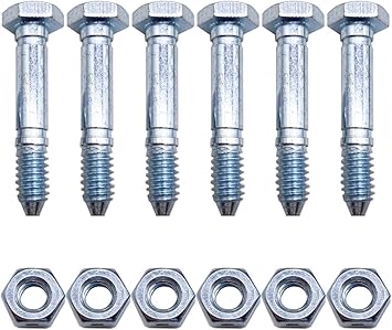Review Thaekuns 6 Pack Shear PINS and Nuts for Ariens 53200500 03204300 Snowthrower Review Thaekuns 6 Pack Shear PINS and Nuts for Ariens 53200500 03204300 Snowthrower