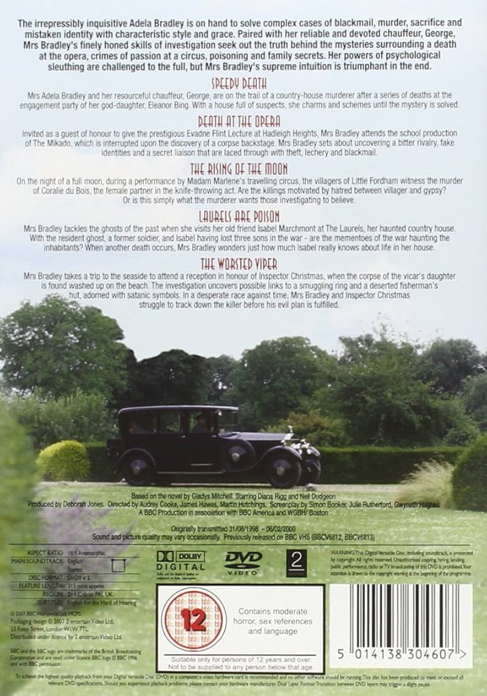 その他 Mrs Bradley Mysteries: Series 1 [DVD] Amazon.com: The Mrs. Bradley Mysteries - Series 1 (Speedy