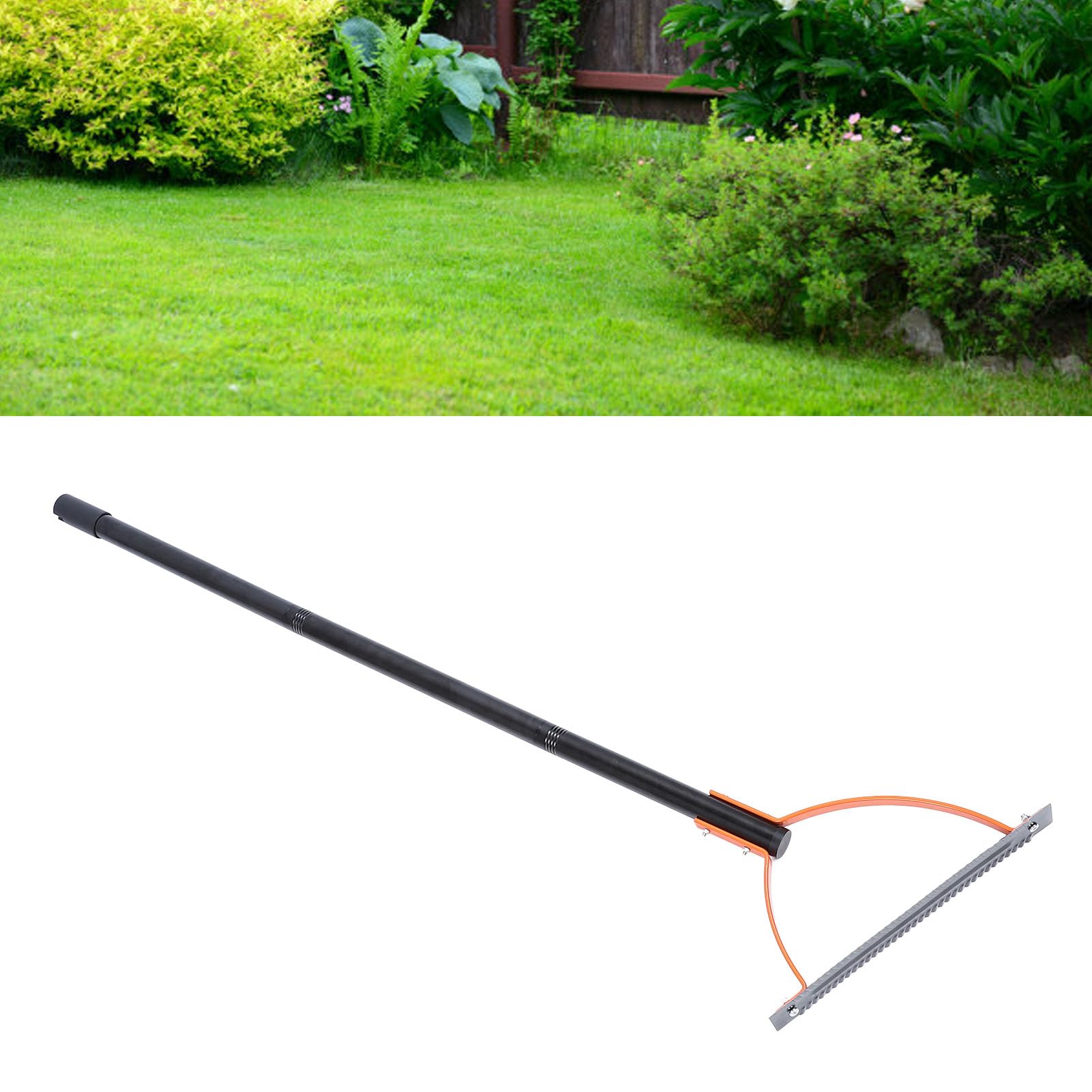 Topiky Cortador de Hierba de Malas Hierbas con Hoja Afilada Dentada de Doble Filo, Cortador de Hierba de Herramienta de Jardín, Extractor de Malas Hierbas para Jardín, Mango Manual de