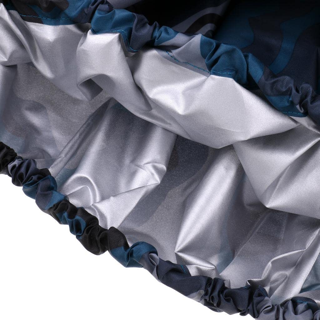 Housse de Kayak, Bâche de Protection pour Bateau, Bâche pour Canoë en Fibre Oxford Renforcée, Résistante à L'humidité et Aux, pour Une