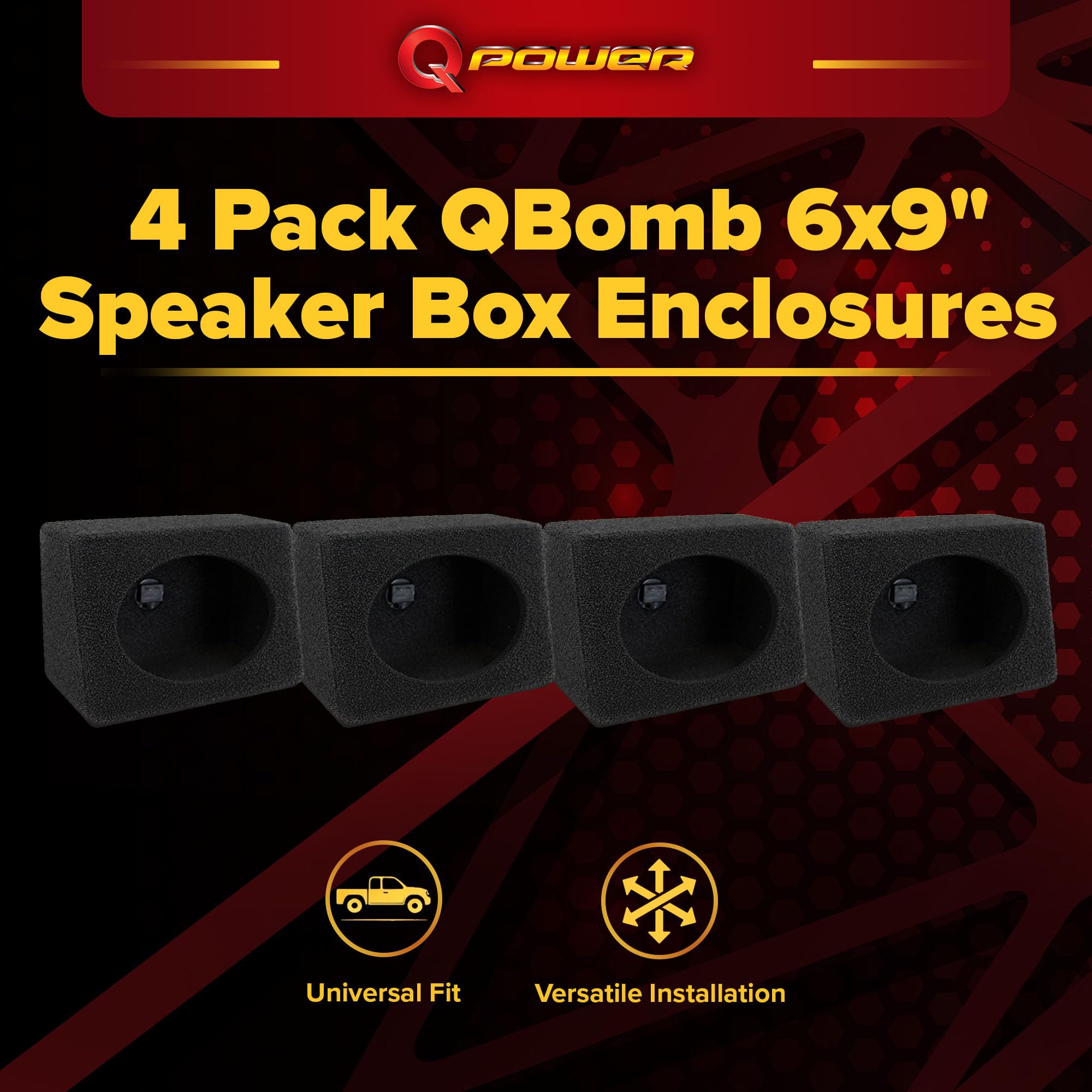 Amazon.com: QPOWER Q-Bomb 6x9