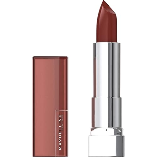 Miniatura 37 de Maybelline Color Sensational - Lápiz labial, maquillaje de labios, acabado crema, lápiz labial hidratante, guiño rosa, rosa coral, 1 unidad