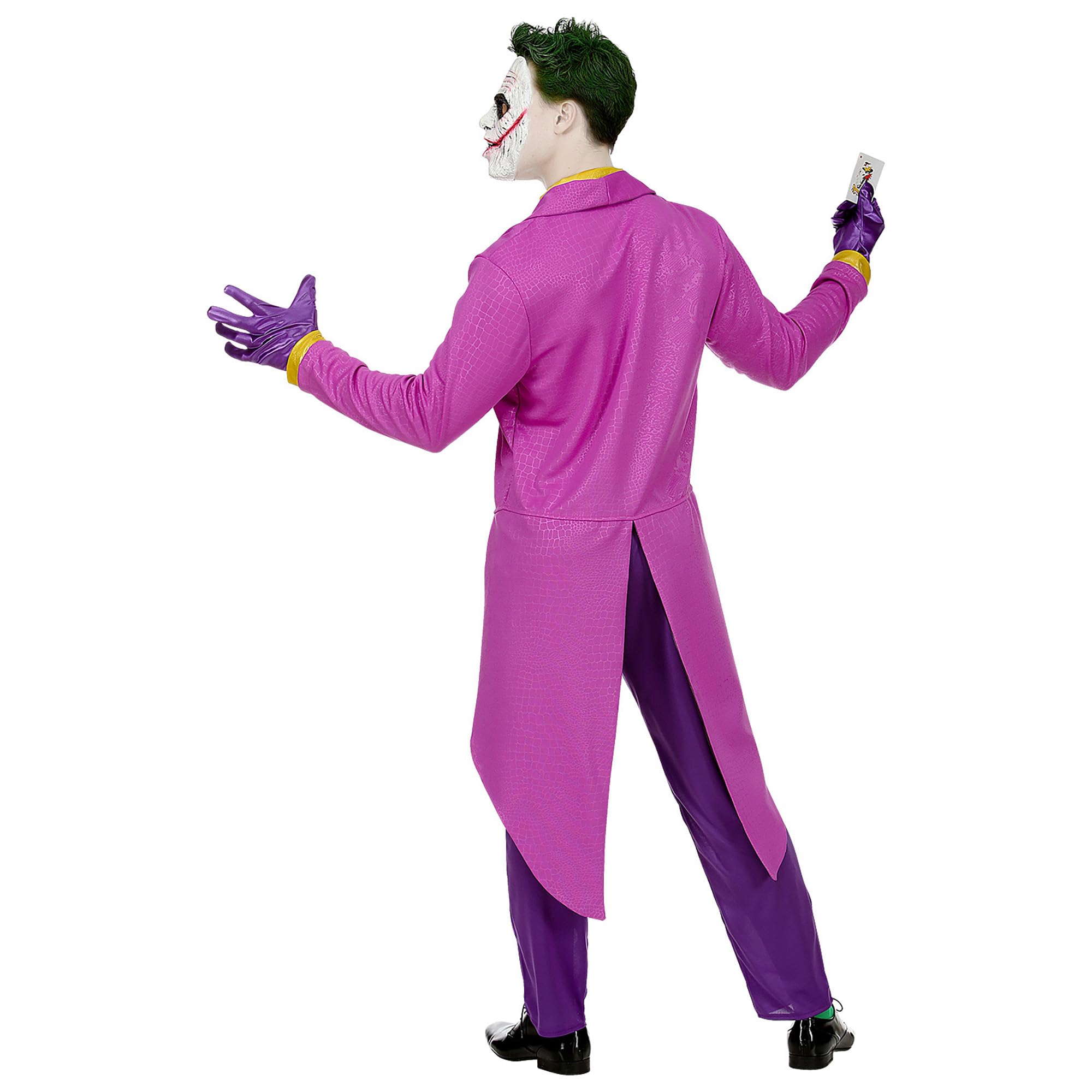 W WIDMANN MILANO Party Fashion - Costume da clown horror | Set da 4 pezzi con frac, comprensivo di camicia e gilet, pantaloni, cravatta e guanti, per Halloween, Carnevale