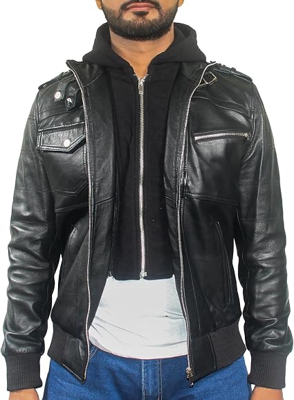 Leather and Denim Jackets in 7 Sizes (XS-3XL) for Men and Women in