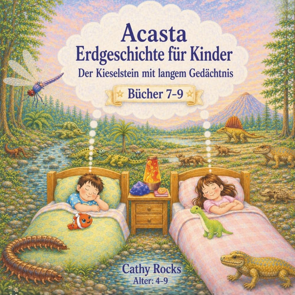 Acasta - Erdgeschichte für Kinder: Sammelband 3 - Bücher 7-9 (Acasta - Gutenachtgeschichten der Erdgeschichte - Sammelbände 1-5)
