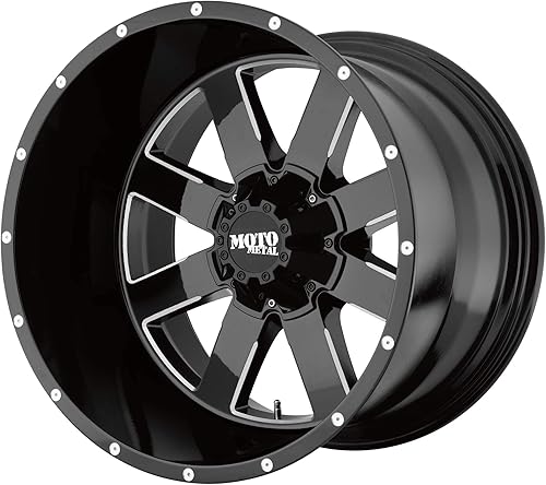 Moto Metal MO962 17x10 6x1356x5.5" -24mm negrollanta fresada de 17" pulgadas