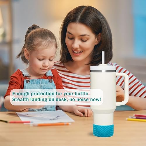 Miniatura 5 de 2 fundas protectoras de vaso para Stanley Quencher Adventure de 40 onzas y Stanley IceFlow de 20 onzas 30 onzas y compatible con botella de agua