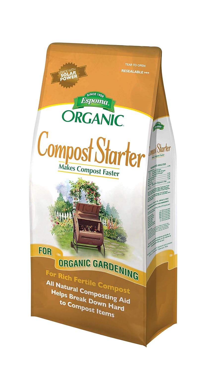 Espoma Compost Starter, Natural & Organic Composting Aid, 4 lb, Pack of 3