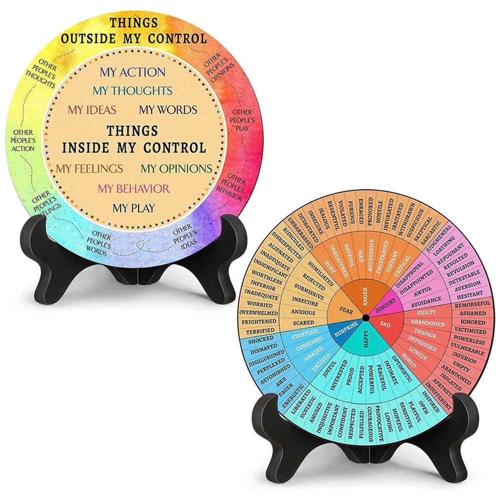 ccuzs Gevoelens Wiel, Emoties Grafiek, Houten