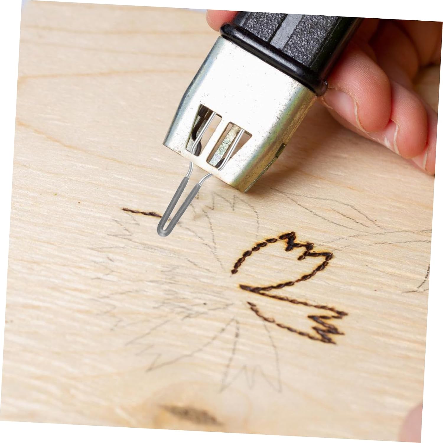 1set Adjustable Temperature Wood Burning Tool Tips for Pyrography for Beginners and Professionals