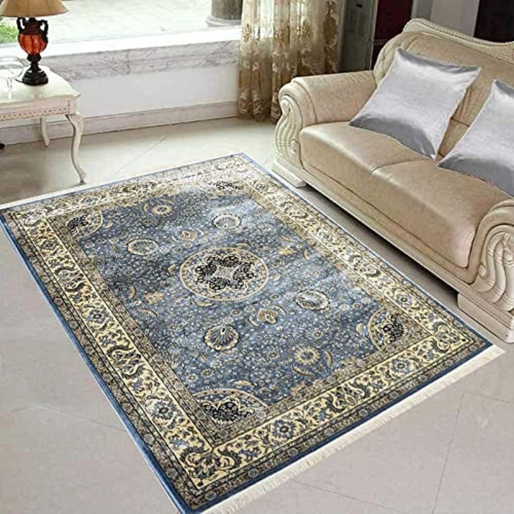 Carpet & Decor Presents New Kashmiri Silk Carpet Persian Design for Living Room & Bedroom. C&DSC_124
