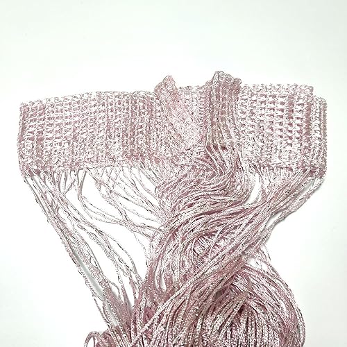 Miniatura 2 de AXSDXA 78.7x39.4 in Lujo Cristal Cortina Flash Línea Brillante Borla Cadena Cortina de Puerta Ventana Divisor de Habitación Decoración del Hogar