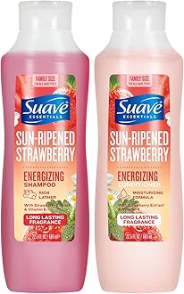 Shampoo & Conditioner Set, Sun-Ripened Strawberry – Everyday Energizing Formulas with Strawberry Extract & Vitamin E, 22.5 Oz Ea (2 Piece Set)