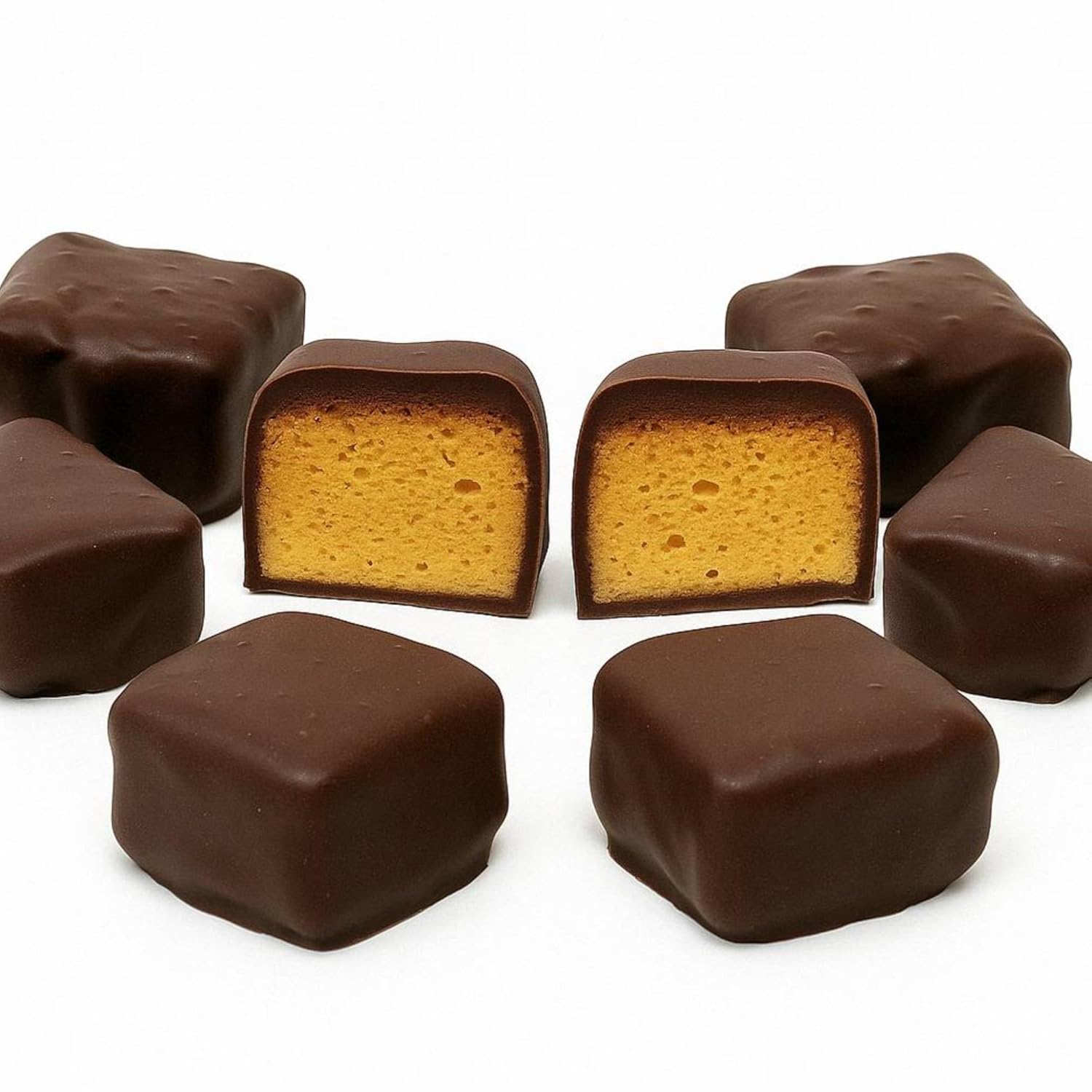 Andy Anand Luxurious Dark Chocolate Honeycomb 1 lb - Gourmet Gift Box, All-Natural Ingredients, No Preservatives, Crafted for Indulgence & Unique Taste Experience