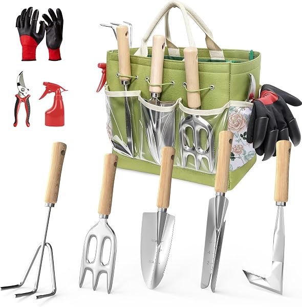 9-Piece Garden Tool Set Review: Stylish, Heavy-Duty Kit for Home Gardeners