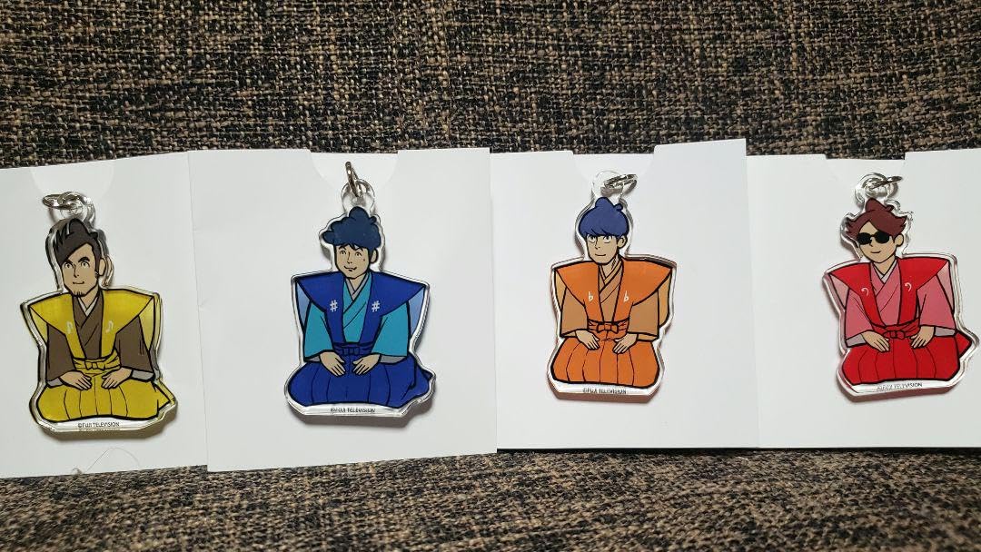 ゴスペラーズ　アカペラ侍　アクリルキーホルダー GOSMANIAファンの集い2023」グッズ販売開始！