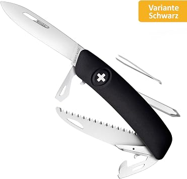 Swiza KNI.0060.1010 D06 Swiss Button Lock Black
