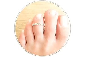 MoonliDesigns Comfortable Stretchy Toe Ring
