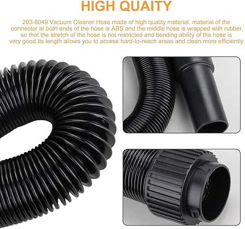 Miniatura 3 de Manguera de vacío para mascotas 203-8049 para Bissell Cleanview Swivel Pet Crosswave 2252 2489 2486 2254 22543 24899 1831 Reemplazo para piezas de