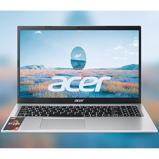 acer Aspire 3 Laptop, 15.6" FHD 1920 x 1080 Display, 64GB RAM 1TB SSD, AMD Ryzen 5 Series Processor, WiFi 6, HD Camera, Windows 11 Pro, Backlit Keyboard, Up to 8 Hours Battery Life