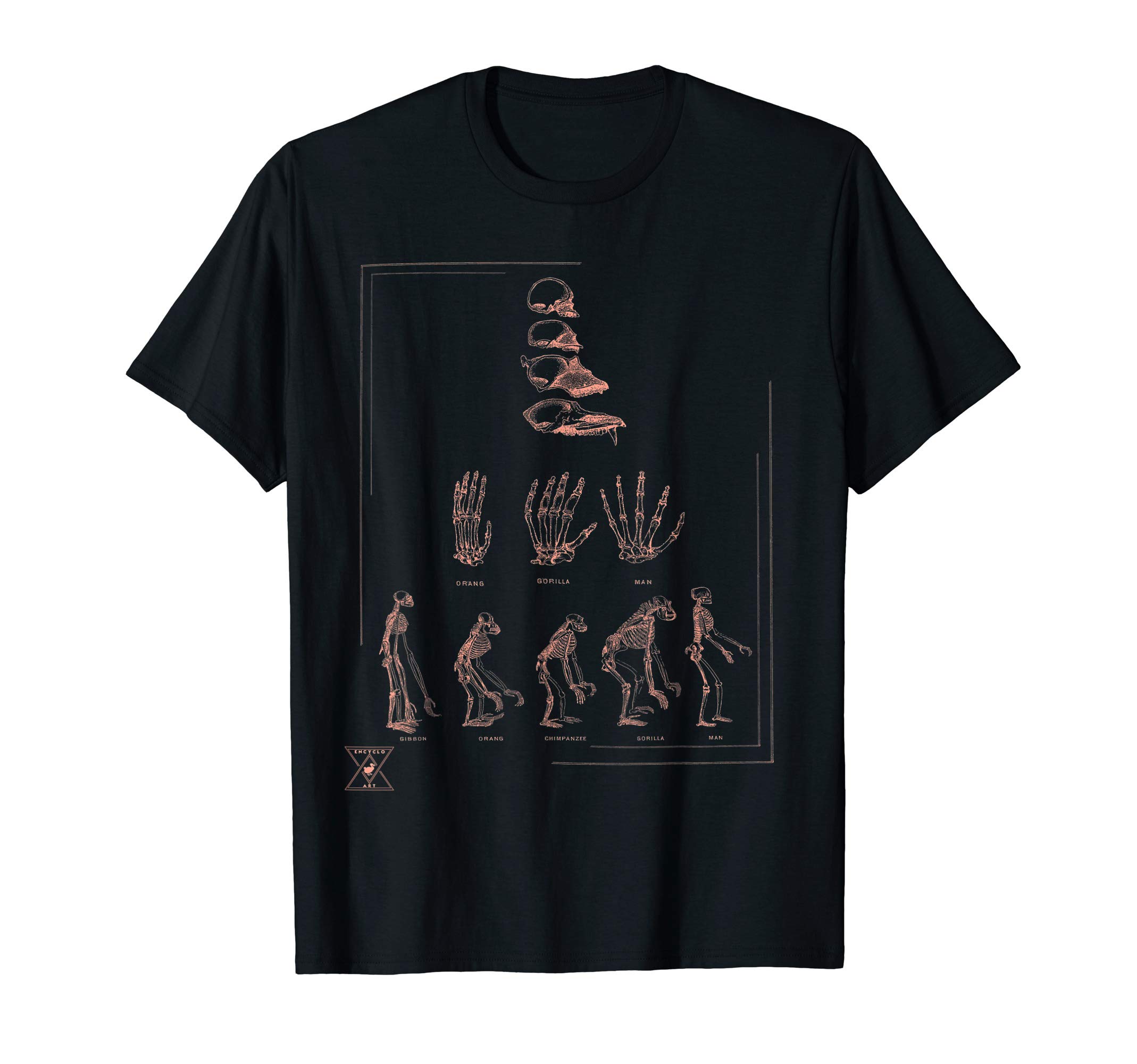 Darwinism Evolution by EncycloArt | Natural Selection Tee
