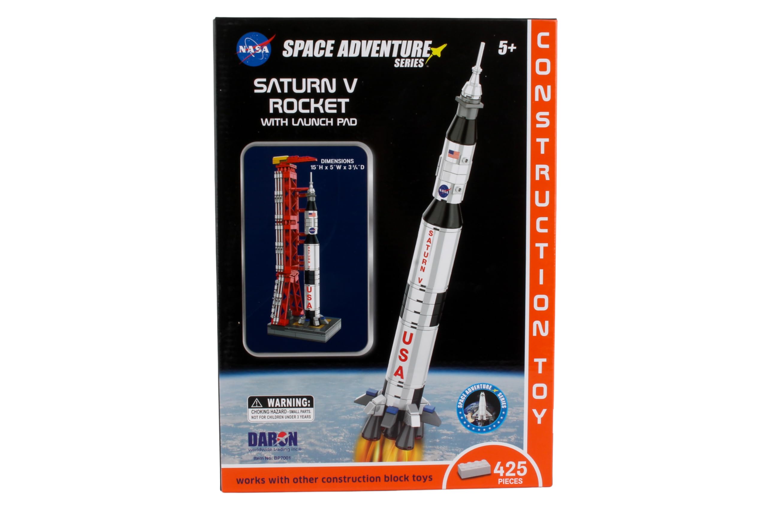Amazon.com: Daron Space Adventures Series: Saturn V Rocket w