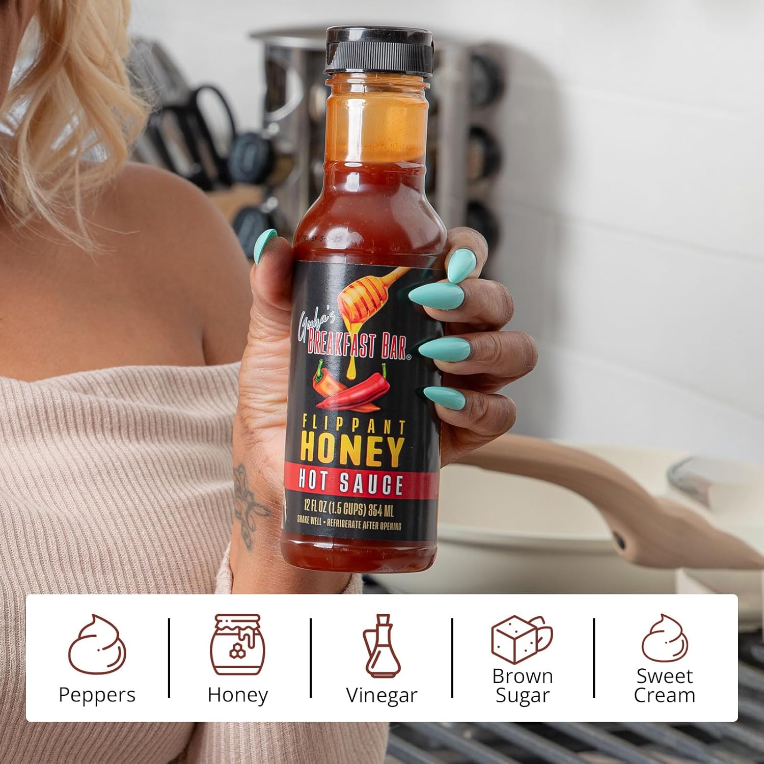 Gocha’s Combo Pack Bliss - Includes Lemon Pancake Mix, Honey Hot Sauce, & White Cheddar & Garlic Grits, Premium Ingredients