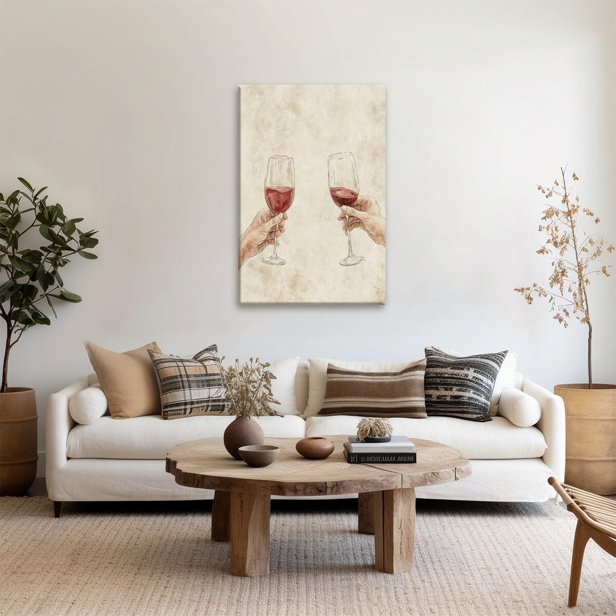 Elegant Wine Glass Poster Perfect for Home Bar or Dining Room Modern Kitchen Wall Art Decor for Wine Enthusiasts and Drink Lovers 20x30inch Unframed