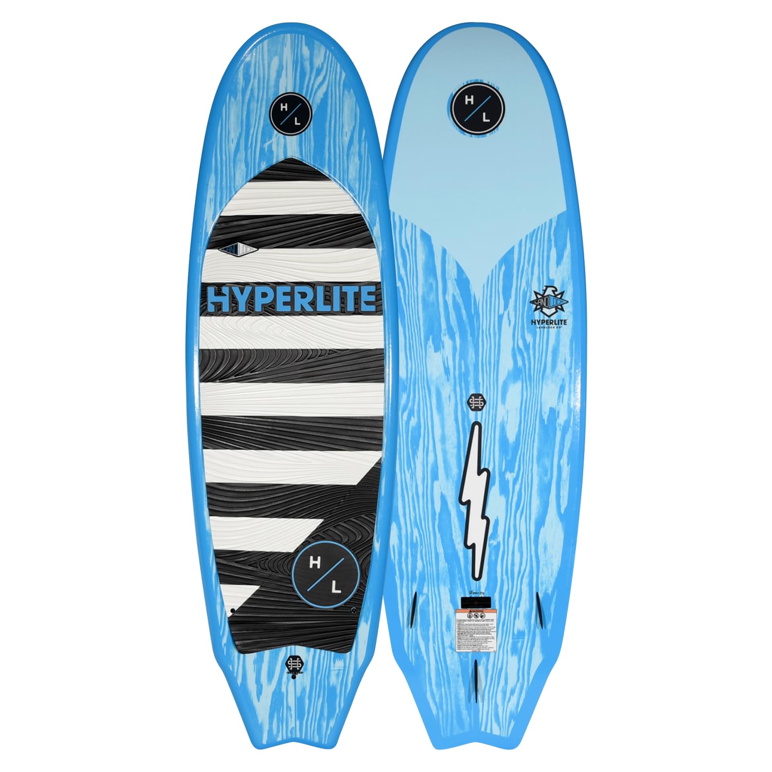 Hyperlite Landlock Premier Wakesurf Board, 5.9