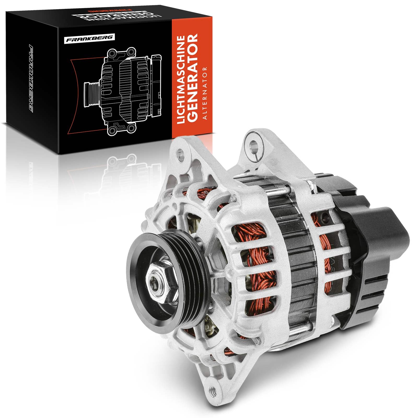 Frankberg Lichtmaschine Generator 70A Kompatibel mit Atos MX 1.0L 1.1L 1997-2008 Getz TB 1.1L 2002-2006 i10 PA 1.1L 2007-2013 Picanto BA SA 1.0L 1.1L 2009-2011 Replace# 3730002550