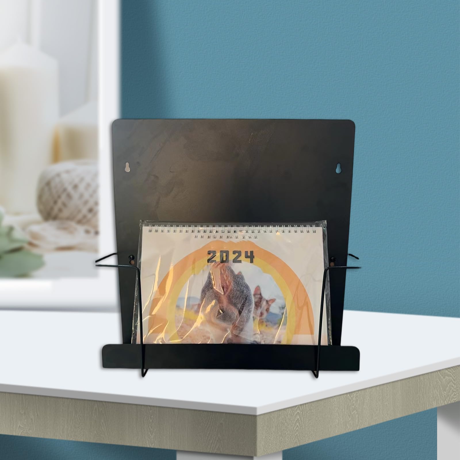 Scaffale portatile moderno per dischi, robusto supporto in ferro per gli appassionati di musica, elegante accessorio per la casa per uso quotidiano e collezione in vinile