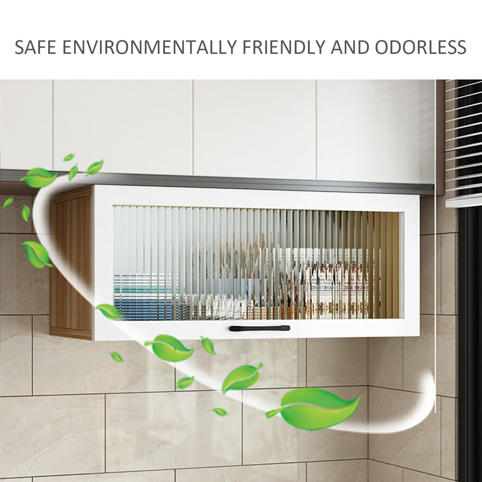Armoire murale en acier inoxydable avec porte basculante, organiseur de rangement peu encombrant pour cuisine, garage, salle à outils, hôtel, cantine, ustensiles et épices