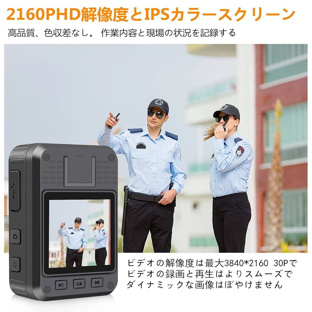 ボディカメラ 64GB 2*2000mAh 2160P HD赤外線暗視 動き検出 Amazon.co.jp: LXMIMI 4K 小型カメラ ボディカメラ WiFi スマホ