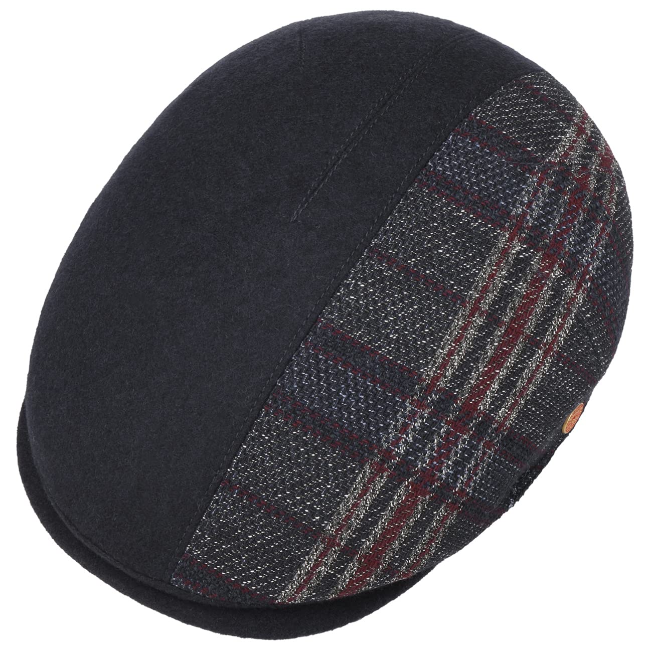 Mayser Jasper Fancy Flat Cap Men Blue 7